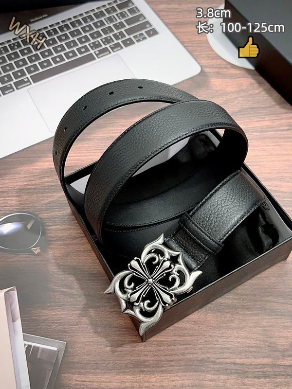 Chrome Hearts belt 38mmX100-125cm 8L77